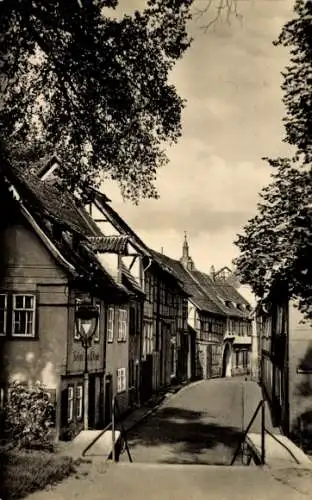 Ak Bad Langensalza in Thüringen, Sperlingsgasse