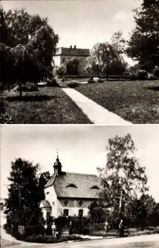 Ak Rastenberg in Thüringen, Erholungsheim Caritas, Kath. Kirche