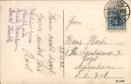 Ak Bammental in Baden, Gesamtansicht