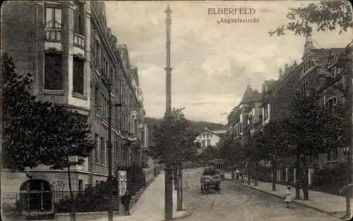 Ak Elberfeld Wuppertal, Augustastraße