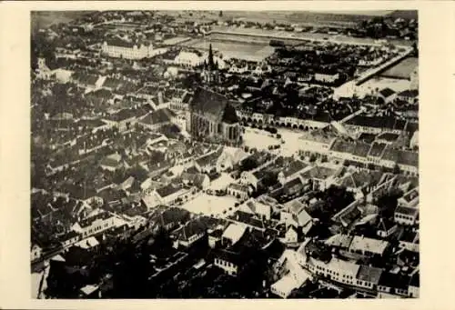 Foto Ak Beszterce Bistrița Bistritz Rumänien, Gesamtansicht, Jahr 1917