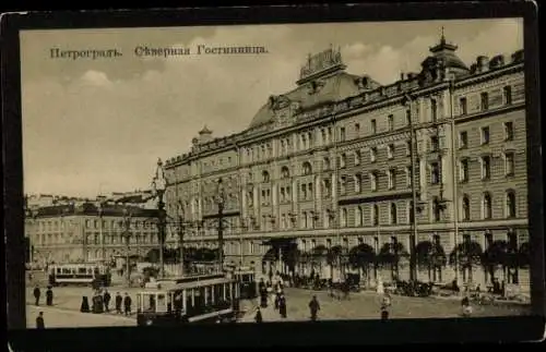 Ak Petrograd Leningrad Sankt Petersburg Russland, Hotel du Nord