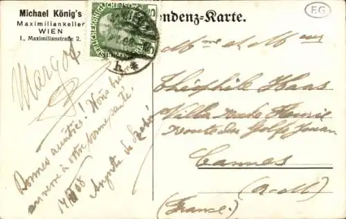 Ak Wien I., Maximilian-Keller, Maximilianstraße 2