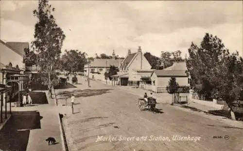 Ak Kariega Uitenhage Südafrika, Market-Street, Station