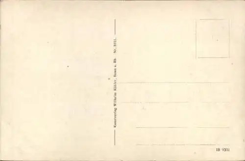 Ak Bonn am Rhein, Alter Zoll, Kanone, Rheinbrücke, Teilansicht