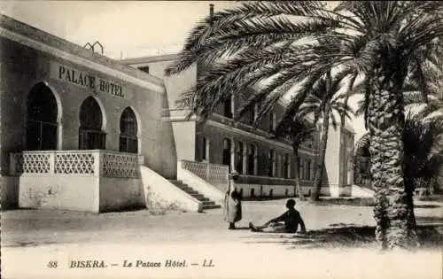 Ak Biskra Algerien, The Palace Hotel