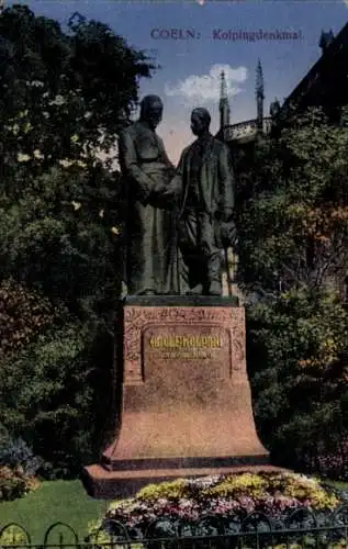 Ak Köln am Rhein, Kolpingdenkmal