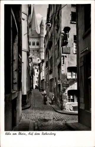 Ak Köln am Rhein, Rothenberg, Kirchturm