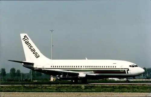 Foto Niederländisches Passagierflugzeug, Boeing 737, Transavia