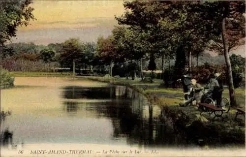 Ak Saint Amand les Eaux Nord, la Peche sur le Lac