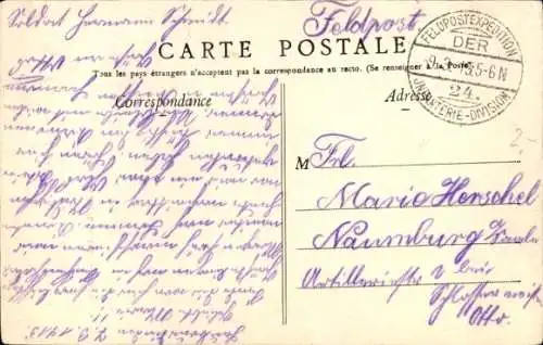 Ak Haubourdin Nord, Kirche, Portal