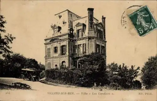 Ak Villers sur Mer Calvados, Villa Les Landiers