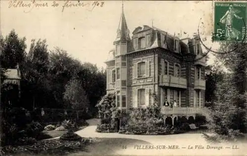 Ak Villers sur Mer Calvados, Villa Dorange