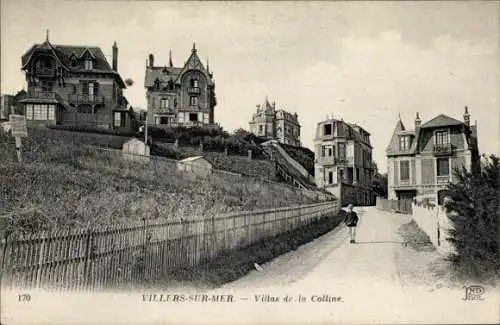 Ak Villers sur Mer Calvados, Villas de la Colline