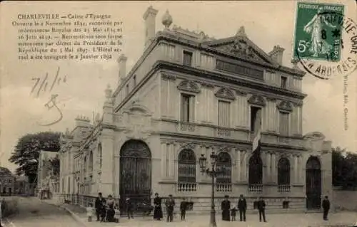 Ak Charleville Mézières Ardennes, Caisse d'Epargne