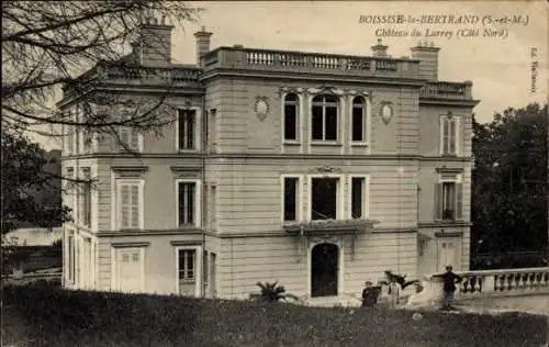 Ak Boissise la Bertrand Seine et Marne, Chateau du Larrey, Nordseite