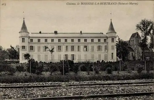 Ak Boissise la Bertrand Seine et Marne, Chateau