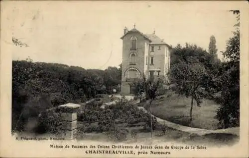 Ak Chaintreauville Seine et Marne, Maison de Vacances des Uniens Chretiennes