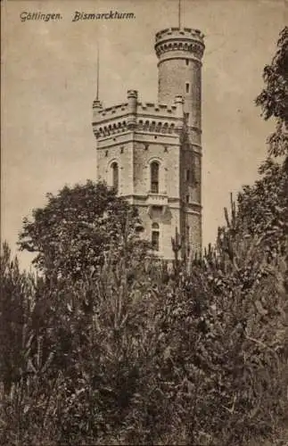 Ak Göttingen in Niedersachsen, Bismarckturm