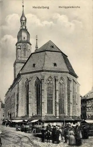 Ak Heidelberg am Neckar, Heiliggeistkirche