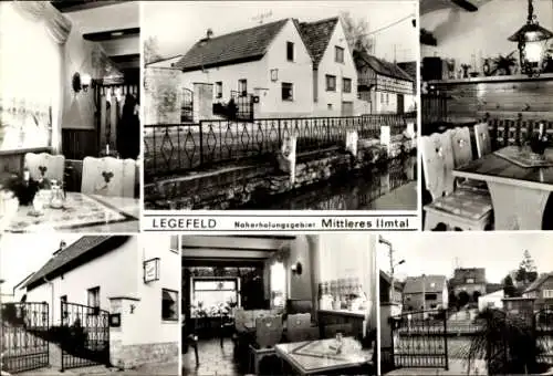 Ak Legefeld Weimar in Thüringen, Eiscafé