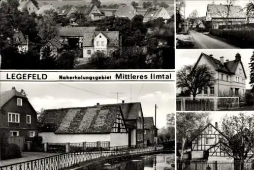 Ak Legefeld Weimar in Thüringen, Teilansichten, Schulhort