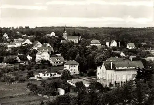 Ak Friedrichsbrunn Thale im Harz, Teilansicht, Kirche