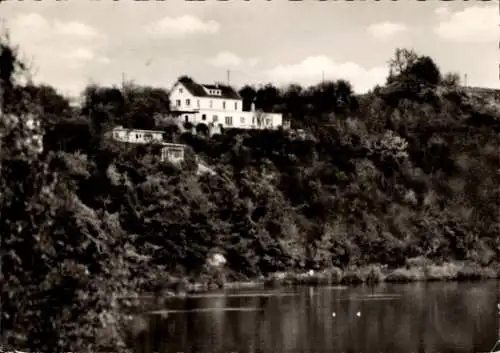 Ak Hassmersheim Haßmersheim am Neckar, Hotel-Restaurant Cafe Hey