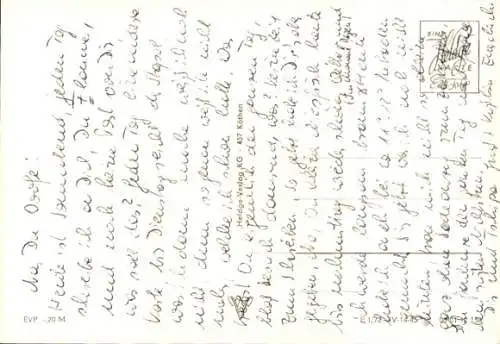 Ak Insel Hiddensee in der Ostsee, Panorama