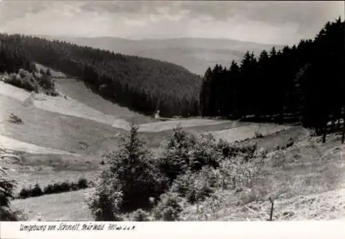 Ak Schnett Masserberg in Thüringen, Panorama