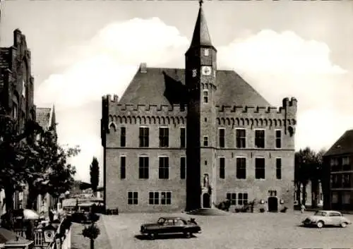 Ak Kalkar am Niederrhein, Rathaus