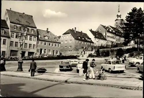 Ak Hohenstein Ernstthal in Sachsen, Altmarkt