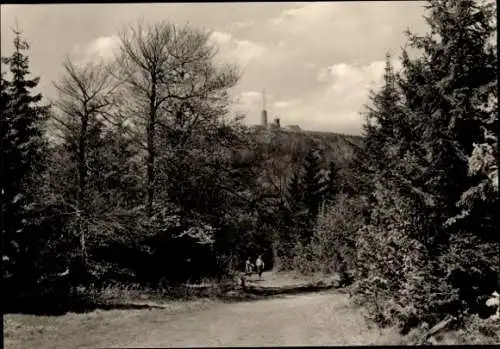 Ak Brotterode in Thüringen, Großer Inselsberg, Panorama