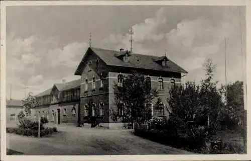 Ak Ebersbach in Sachsen Oberlausitz, Gendarmerieschule