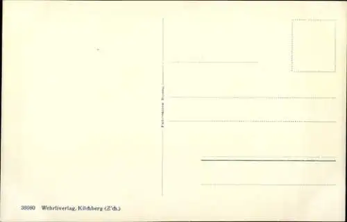 Ak Mürren Kanton Bern Schweiz, Gesamtansicht mt Breithorn