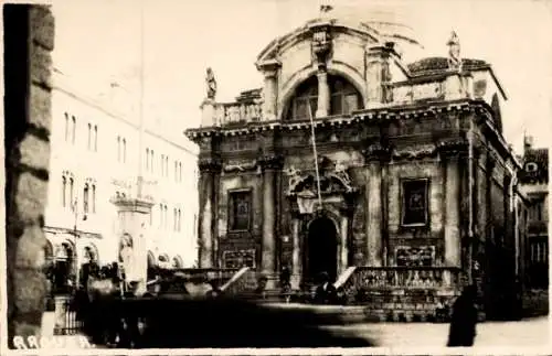 Foto Ak Ragusa Dubrovnik Kroatien, Kirche