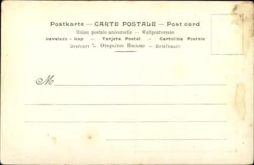 Künstler Ak Duvocelle, Collection Job, Calendrier 1906, Frau, Zigarette