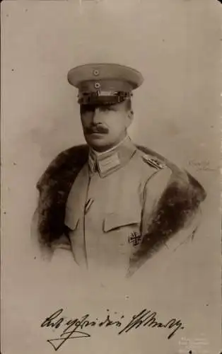 Foto Ak Herzog Adolf Friedrich zu Mecklenburg, Portrait, Uniform, Afrikareisender, Kolonialpolitiker