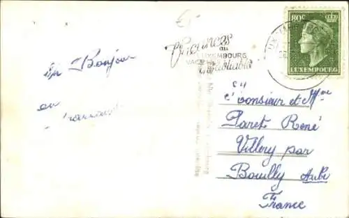 Ak Luxemburg, Pont Adolphe