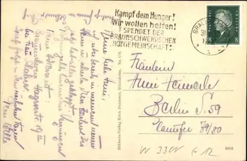 Ak Braunschweig in Niedersachsen, Meinhardshof