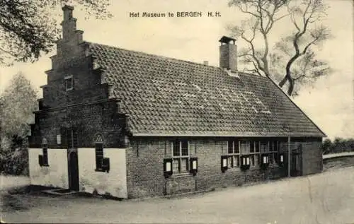 Ak Bergen Nordholland Niederlande, Museum