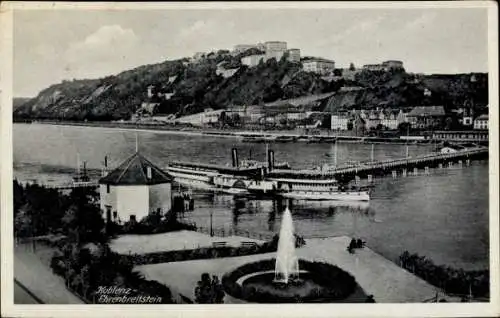 Ak Ehrenbreitstein Koblenz am Rhein, Festung