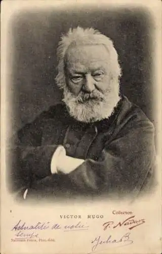 Ak Schriftsteller Victor Hugo, Portrait