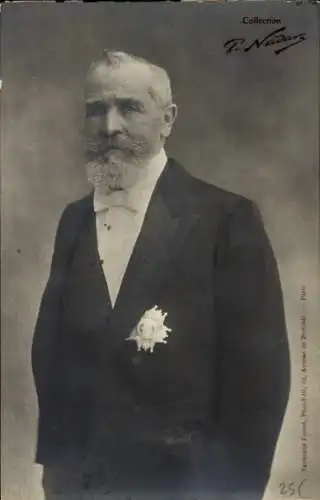 Ak Französischer Politiker Emile Loubet, Portrait