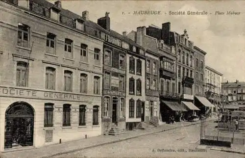 Ak Maubiège Nord, Société Générale, Place Mabuse