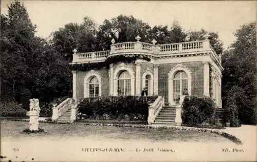 Ak Villers sur Mer Calvados, Le Petit Trianon