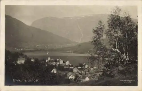 Ak Ulvik Hardanger Norwegen, Gesamtansicht