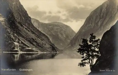 Ak Gudvangen Norwegen, Nærøyfjord