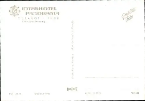 Ak Oberhof im Thüringer Wald, Restaurant Rennsteig