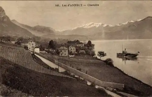 Ak Annecy Haute Savoie, Chavoire, Lac d'Annecy